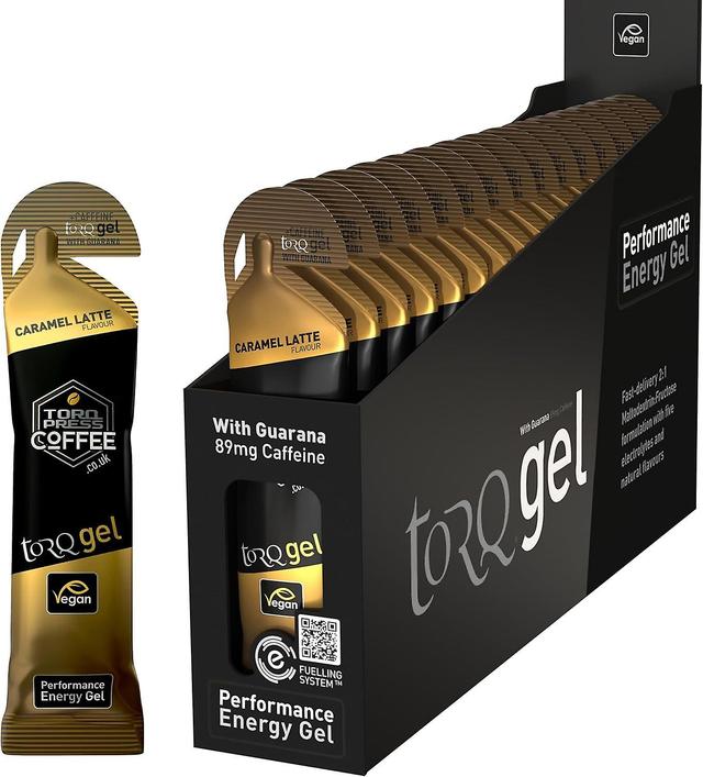 Torq Energy Gel bezlepkové vegánske prírodné ingrediencie Performance Booster - balenie 15 ks Karamelové latte on Productcaster.