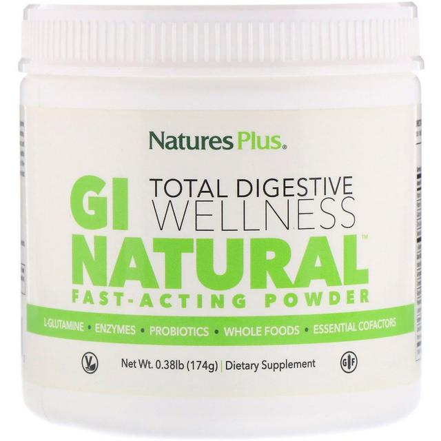 Nature's Plus, GI Natural Fast-Acting Powder, 0.38 lb (174 g) on Productcaster.