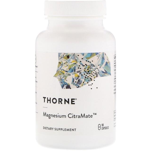 Thorne Research, Magnesium Citramate, 90 Kapseln on Productcaster.