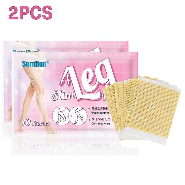 Body Care 10 Patches/pack Stickers Burning Fat Shaping Thighs Slim Leg Patch Leg Sculpting Tightening 1/2 Pack Wanke 2PCS on Productcaster.