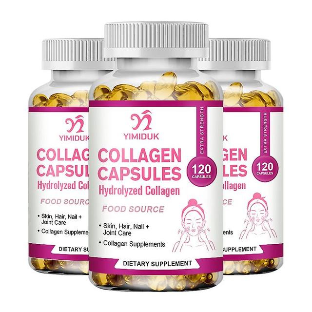 Sofirn Collagen Capsules - Helps with Joint, Hair, Skin, Nail Support and Overall Health, Firming Skin 3 Bottles 60 pcs on Productcaster.