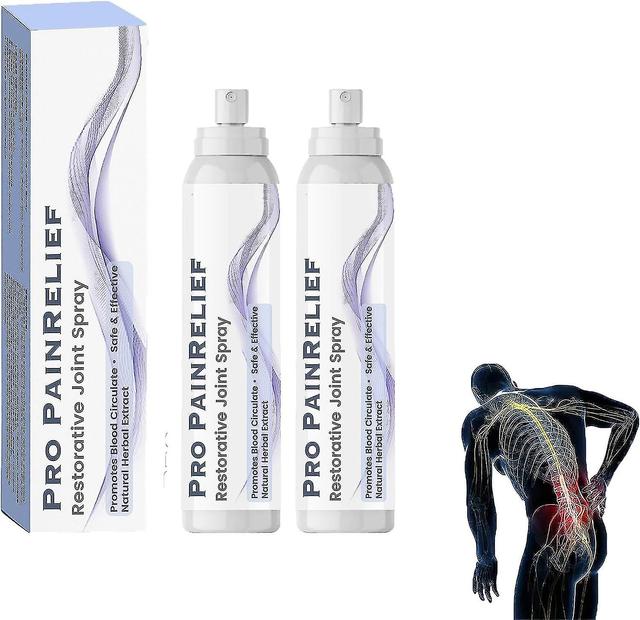 Pro Painrelief Restorative Joint Spray, Natural Herbal Joint Pain Relief Spray, Joint Pain Relief Spray, Effective Relief For Joint Pain 2Pcs on Productcaster.