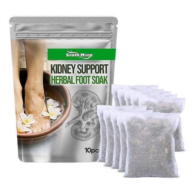 Kidney Support Herbal Foot Soak, Lymphatic Drainage Ginger Foot Soak 10pcs on Productcaster.