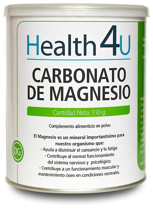 Health 4U Salute 4U Polvere di carbonato di magnesio 110 gr on Productcaster.