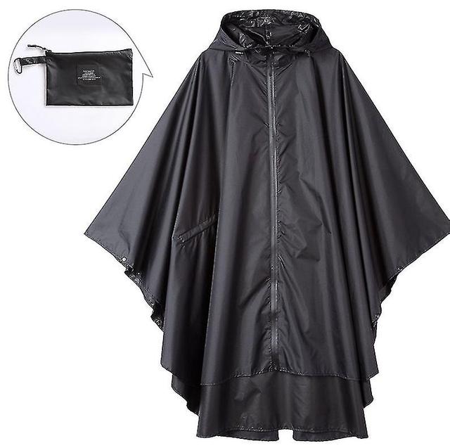 Impermable coupe-vent noir L, sac dos de voyage, vlo lectrique, cyclisme, randonne Coupe-vent Poncho de pluie on Productcaster.