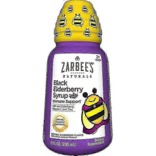 Zarbee's naturals children's black elderberry syrup for immune support, 8 fl oz on Productcaster.