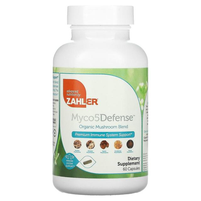 Zahler, Myco5Defense, Miscela di funghi biologici, 60 capsule on Productcaster.