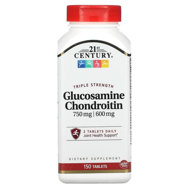 21st Century, Triple Strength Glucosamine Chondroitin, 150 Tablets on Productcaster.