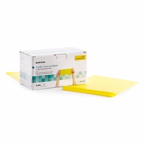 McKesson Exercise Resistance Band Yellow 6 Yard X-Light Resistance, Count of 1 (Pack of 1) on Productcaster.