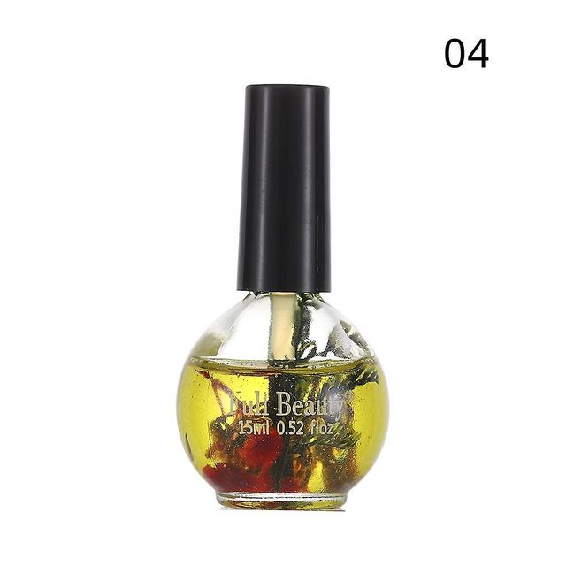 Nourishing Oil For Nails, Soft, Non -irritating, With Dried Flower Extracts, Safe For Skin, Nail Treatment, Home Care Liquid, 15ml TI400 on Productcaster.