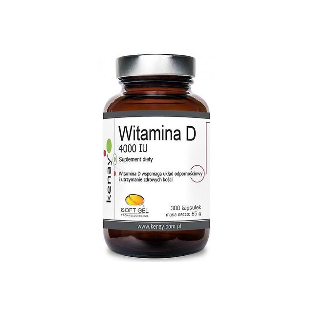 Dietary supplements Kenay Witamina D3 4000 Iu 300 KapsBI6560 on Productcaster.