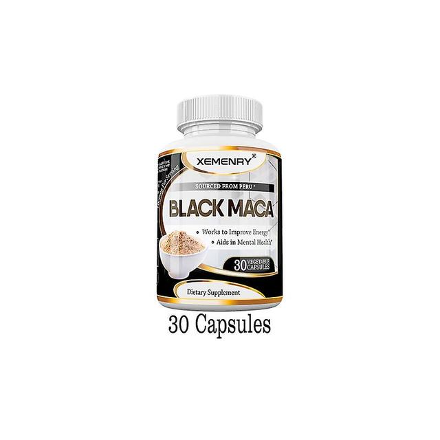 Vorallme Black Maca Root - Long Lasting, Gelatinized Maca Root Supplement From Peru - Natural Pills For Health And Pure Energy - Non-gmo 30 capsules on Productcaster.