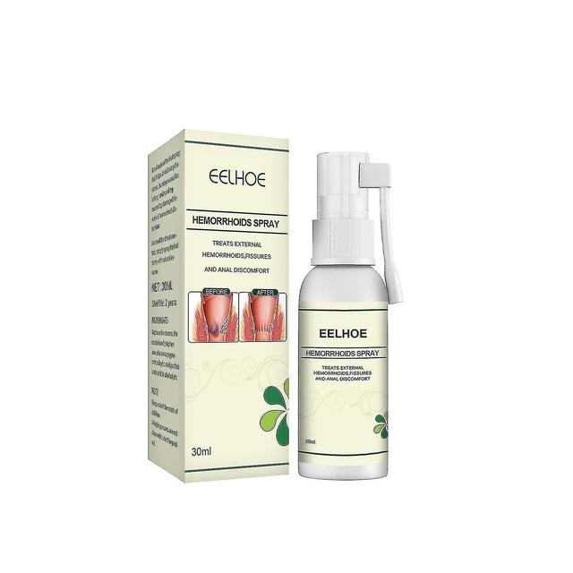 NAILAO 2023 New Natural Herbal Hemorrhoids Spray Relieve Swelling Itching Degerm Body Care on Productcaster.