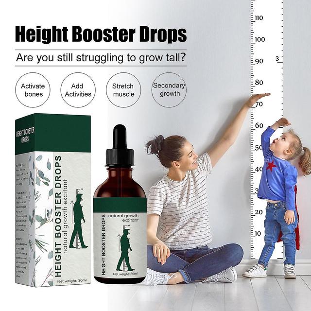 Hoogte booster druppels, hoogte olie, hoogte groei druppels voor volwassenen kinderen, hoogte toenemende olie voor adolescente botgroei 5pcs-150ml on Productcaster.