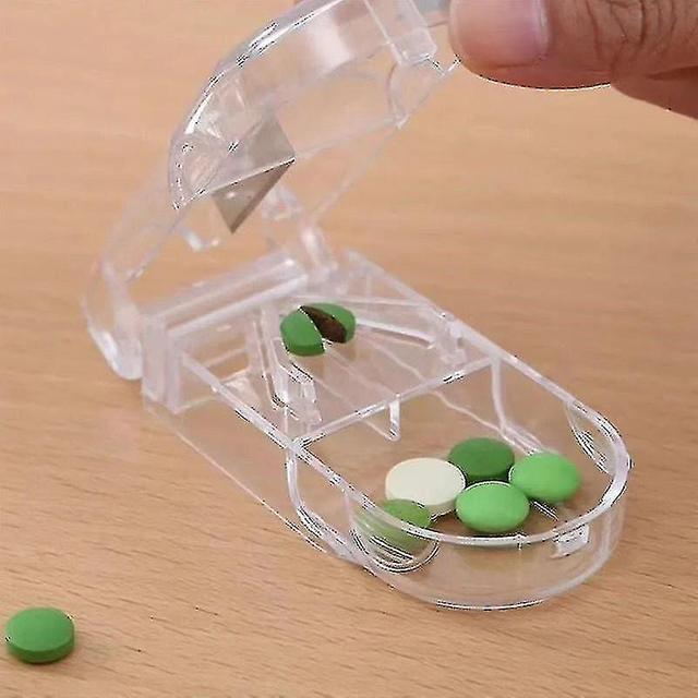 Dose Pill Cutter And Splitter| Cuts Pills, Vitamins, Tablets | Stainless Steel Blade | Travel Sized on Productcaster.