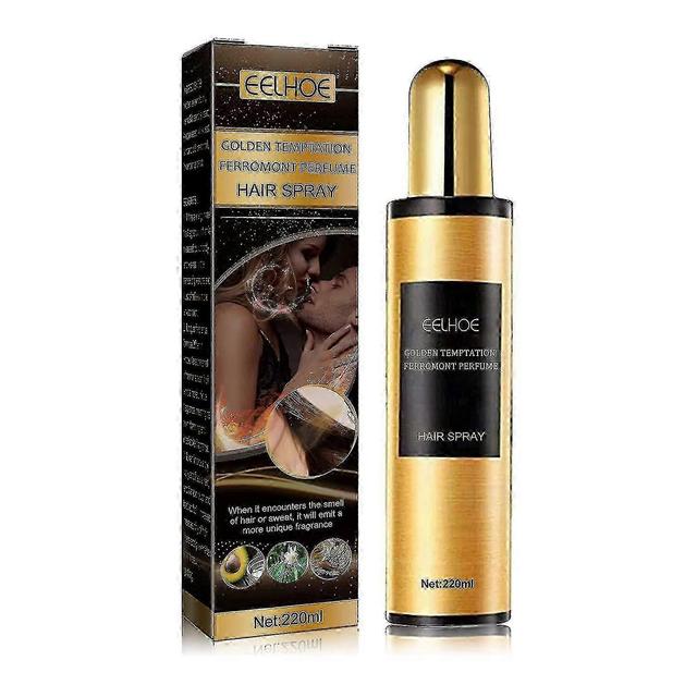 2023 New Golden Temptation Ferromont Perfume Hair Spray For Men Increase Charm Temperament Eau Toilette Fragrances on Productcaster.