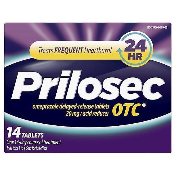 Prilosec otc heartburn relief and acid reducer tablets, 14 ct on Productcaster.