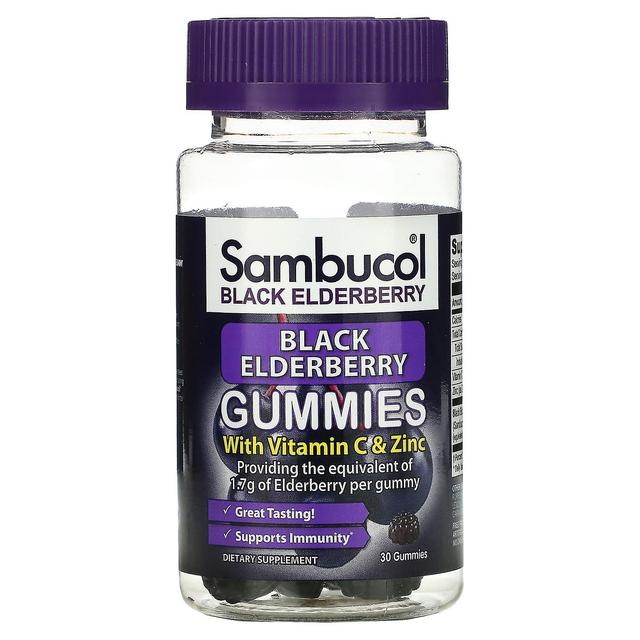 Sambucol, Sambuco nero con vitamina C e zinco, 30 caramelle gommose on Productcaster.