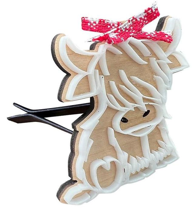 Creative Cow Shape Perfume Car Diffuser Perfume Clip Conditioning Car Interior Accessories on Productcaster.