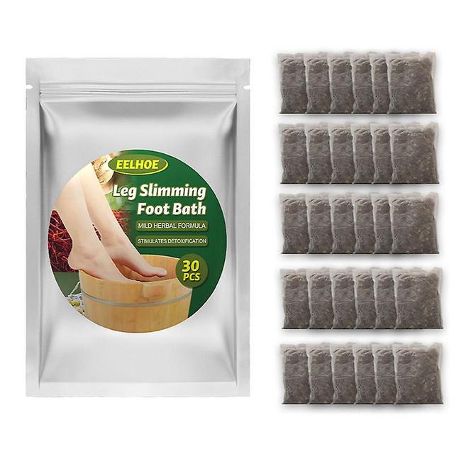 Natural Herb Foot Soak Weight Lose Foot Bath Bag Promote Sleep Relaxing Mugwort Ginger Feet Shower Accessories Unisex 30pcs on Productcaster.