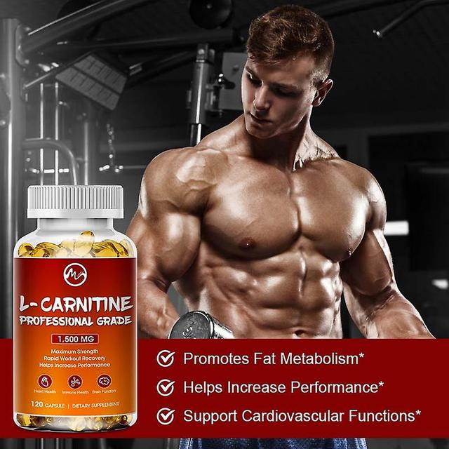 Tib Minch Acetyl L-carnitine High Potency Supports Natural Energy Production Supports Memory Focus Increase Body Performance 1500mg 120 pcs on Productcaster.