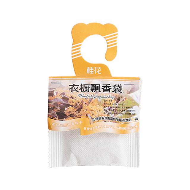 Air Fresh Freshener Scent Bag Natural Smell Perfume Essential Oil Sachet Convient Pour Chambre Hôtel Osmanthus on Productcaster.