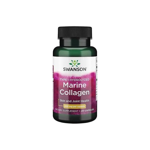 Swanson Marine Collagen hydrolyzovaný rybí kolagén typu I (60 kapsúl) 7376 on Productcaster.