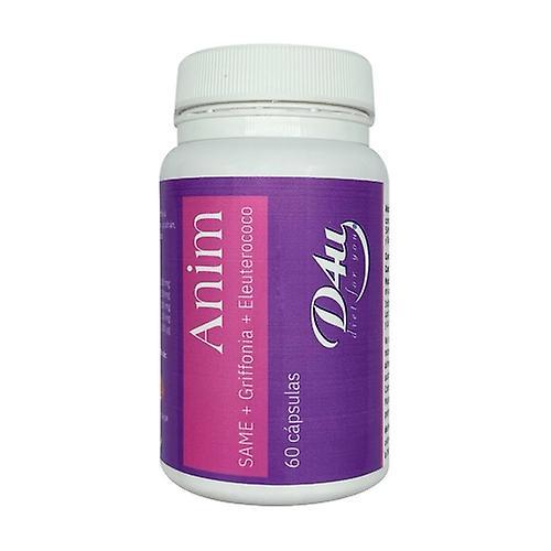 D4U (Diet For You) Anim d4u emotional balance 60 capsules of 580mg on Productcaster.