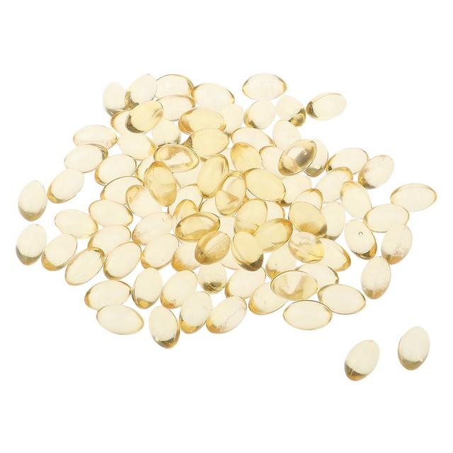 100pcs Capsules de vitamine E Gélules pour rouge à lèvres DIY Soins de la peau / des cheveux / du visage / des lèvres Claire 1.5cm on Productcaster.