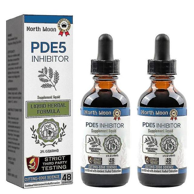 Pde5 Drops,natural Male Strengthening Drops,improving Hardness And Endurance-yuyu 2pcs on Productcaster.