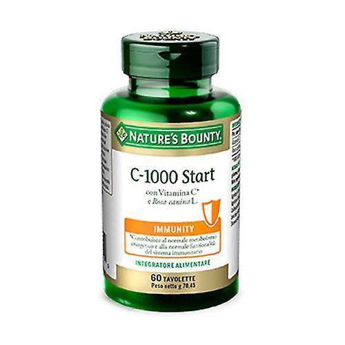 Natures Bounty C-1000 START 60 tablets on Productcaster.