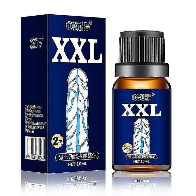 10ml Man Body Growth Enhancing Essential Oil - Enlarge, Massage, Promote Blood Circulation, Thicken, Strong, XXL Size, on Productcaster.