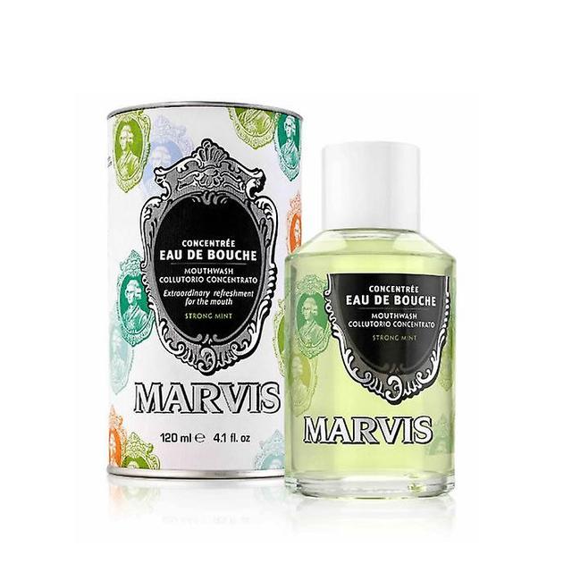 Marvis classic strong mint mouthwash 120ml on Productcaster.