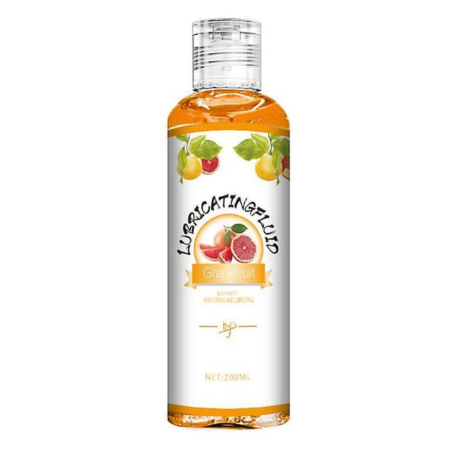 Pyltt 200ml Fruit Gearomatiseerd Menselijk Glijmiddel Draagbare wateroplosbare smeerolie Grapefruit on Productcaster.