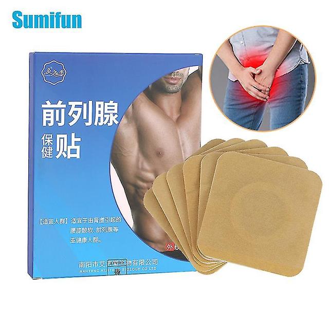 6pcs/box Prostatitis Prostate Treatment Patches Man Prostatic Navel Plaster Strengthen Kidney Herbs Medical Patch Health Care on Productcaster.