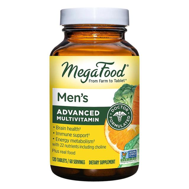 Megafood Multi For Men, 120 Tabs - Brain Health, Immune Support, Energy Metabolism * on Productcaster.