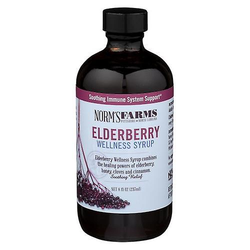 Norms Farms Elderberry Wellness Sirup, 8 Oz (balenie po 1) on Productcaster.