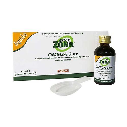 Ener Zona Omega 3 Rx 3 units of 33ml on Productcaster.