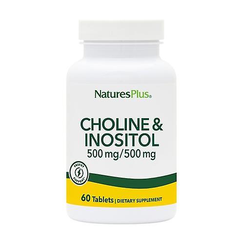 Nature's Plus Koliini + Inositoli 60 softgels 500mg on Productcaster.