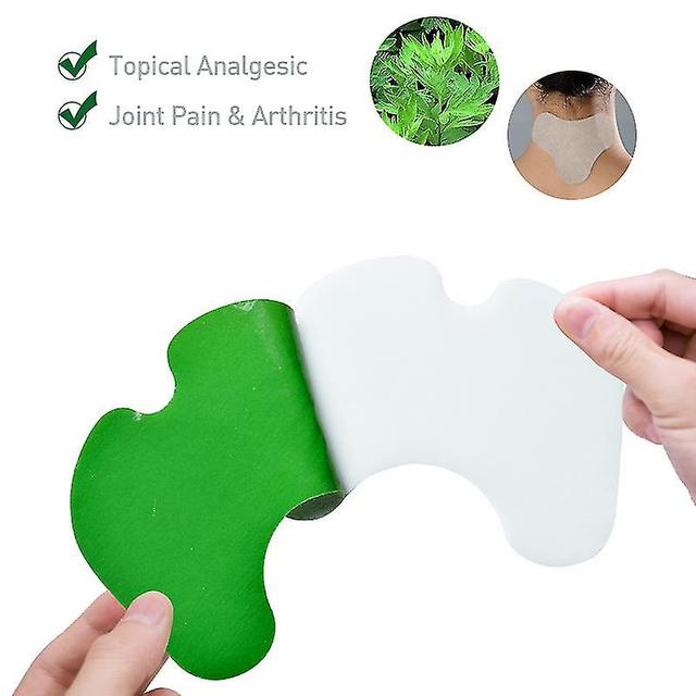 12pcs Knee Joint Pain Relief Patch Herbal Extract Wormwood Analgesic Stickers Rheumatoid Arthritis Treatment Medical Plaster on Productcaster.