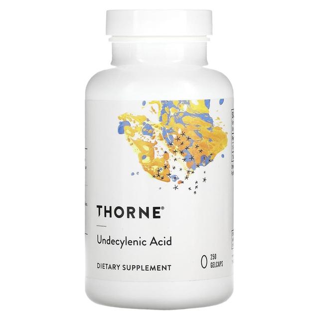 Thorne Research, Undecylenic Acid, 250 Gelcaps on Productcaster.