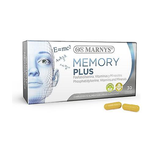 Marny's Memory Plus 30 vegetable capsules on Productcaster.