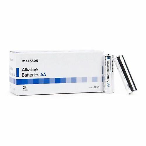 McKesson Alkaline Battery AA Cell 1.5V Disposable, Count of 24 (Pack of 1) on Productcaster.