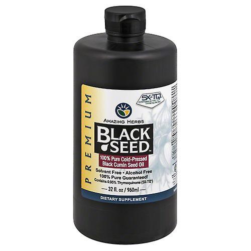 Amazing Herbs Black Seed Oil, 32 oz (Pack of 3) on Productcaster.