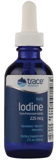 Trace Minerals Ionic Iodine from Potassium Iodide 225mcg 2 fl oz (59 ml) on Productcaster.