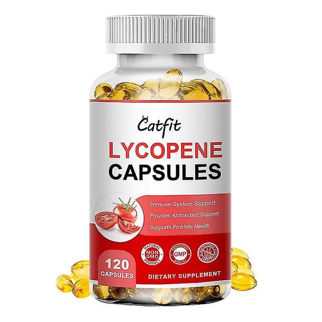 Lycopene Capsules Prostatitis Treatment Prostate Therapy Male Sperm Quality Prostate Function Supplements For Men&women 120pcs on Productcaster.