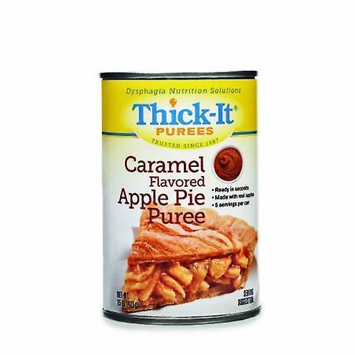 Thick-it puré 15 oz. Beholder kan karamel æbletærte smag klar til brug puré konsistens, antal af 1 (pakke med 1) on Productcaster.