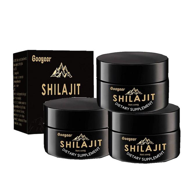 3pcs Shilajit Pure Organic Himalayan Dietary Supplements 100% Pure Fulvic Acid & Minerals on Productcaster.