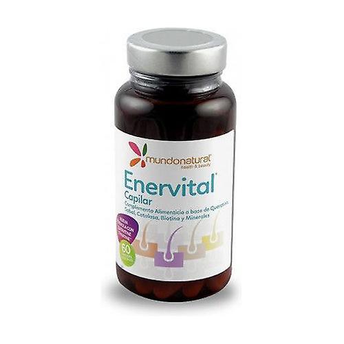 Mundo Natural Hair Enervital 60 capsules on Productcaster.