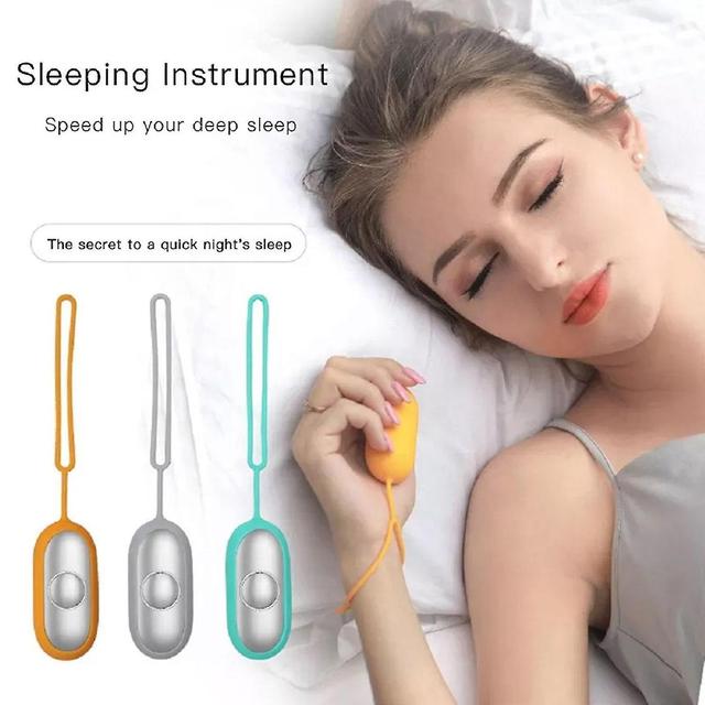 Sleep Aid Intelligent Handheld Micro-current Sleep Device Anxiety Relief Deep Sleep Instrument Sleep Orange on Productcaster.